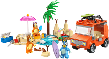 LEGO Bluey Bluey's Beach & Family Car Trip - Trading Card Market
