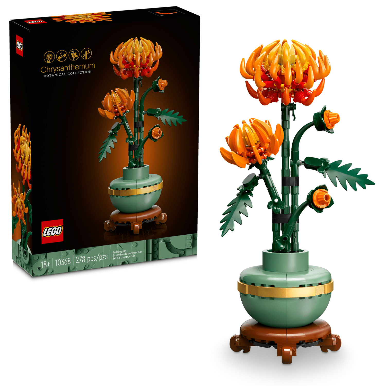 LEGO Botanicals Chrysanthemum - Trading Card Market