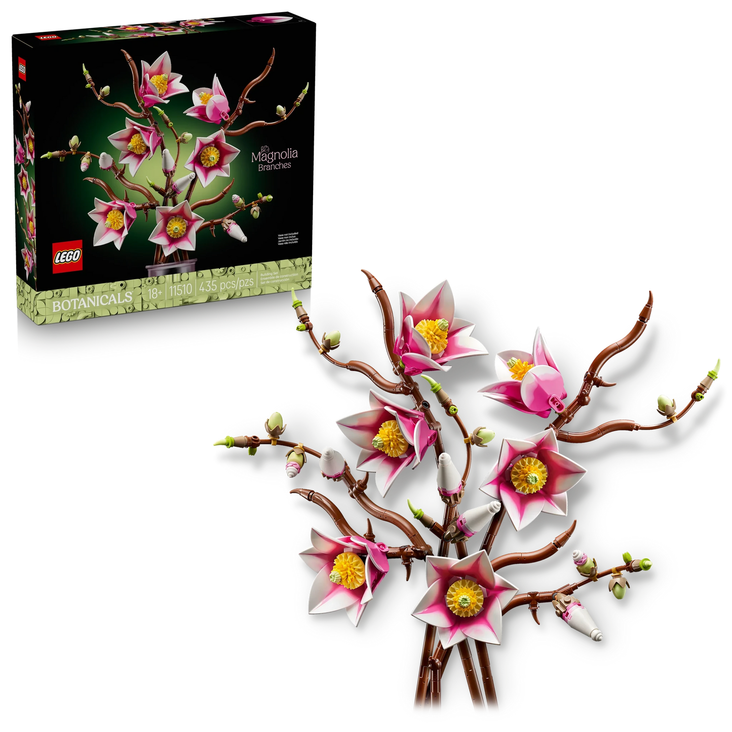 LEGO Botanicals Magnolia Branches - Trading Card Market