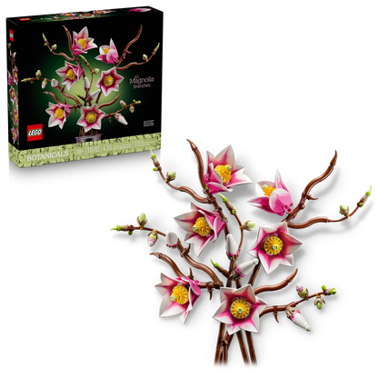 LEGO Botanicals Magnolia Branches - Trading Card Market