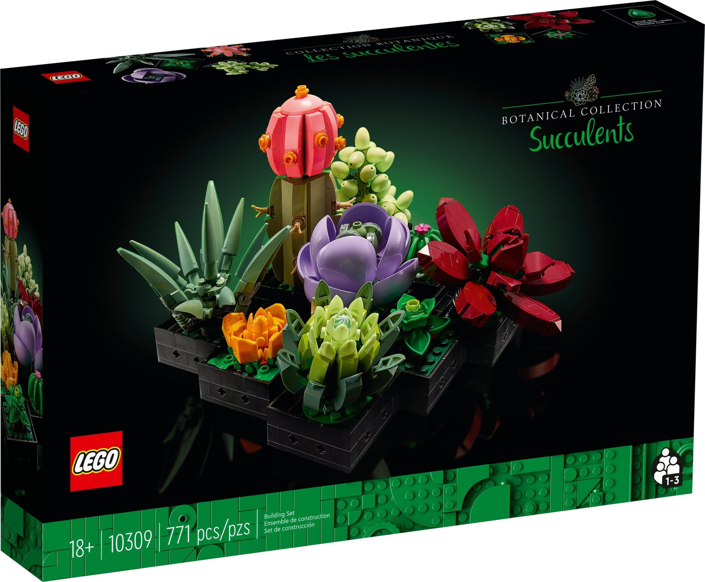 LEGO Botanicals Succulents - Trading Card Market