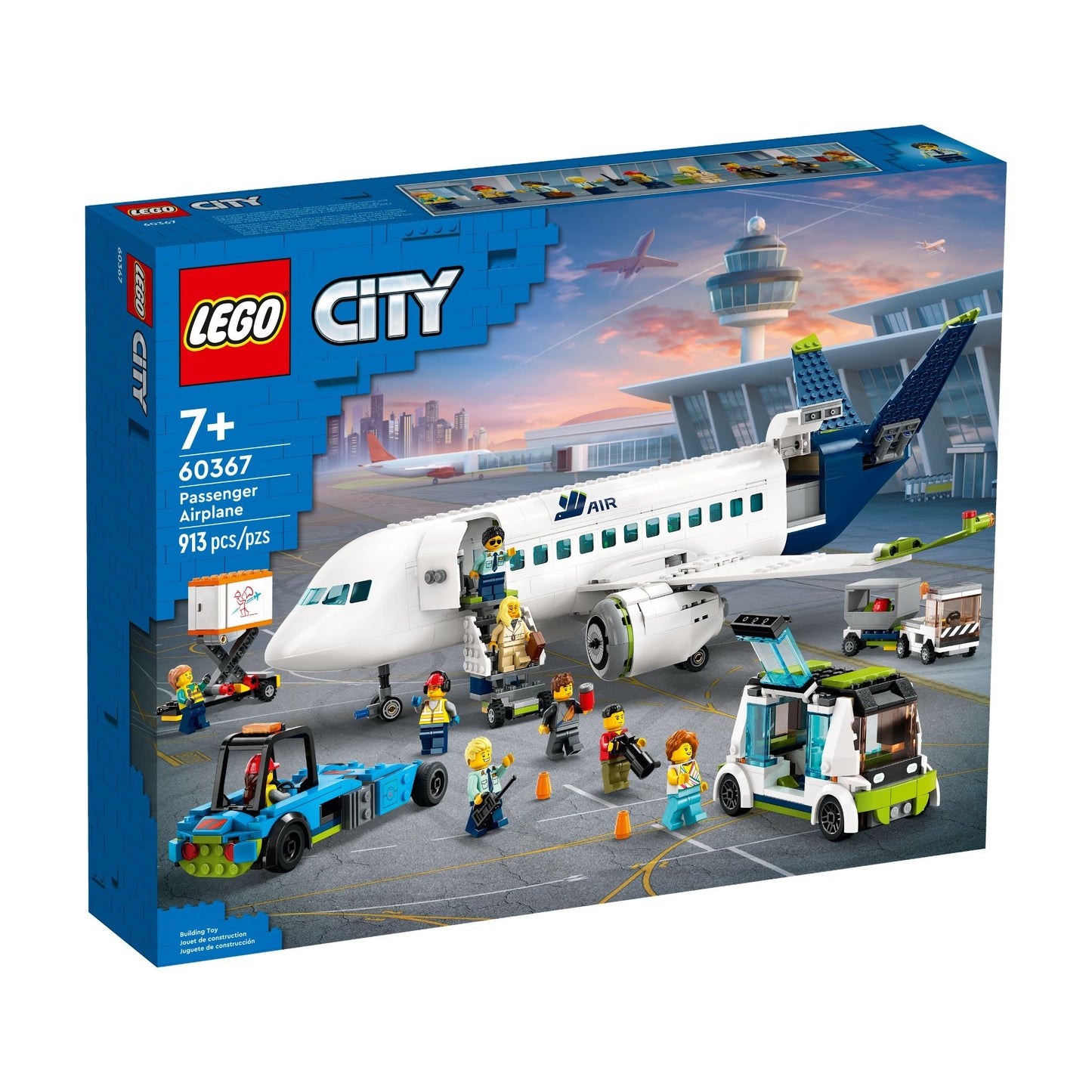 LEGO City Big Vehicles Passenger Airplane - Trading Card Market