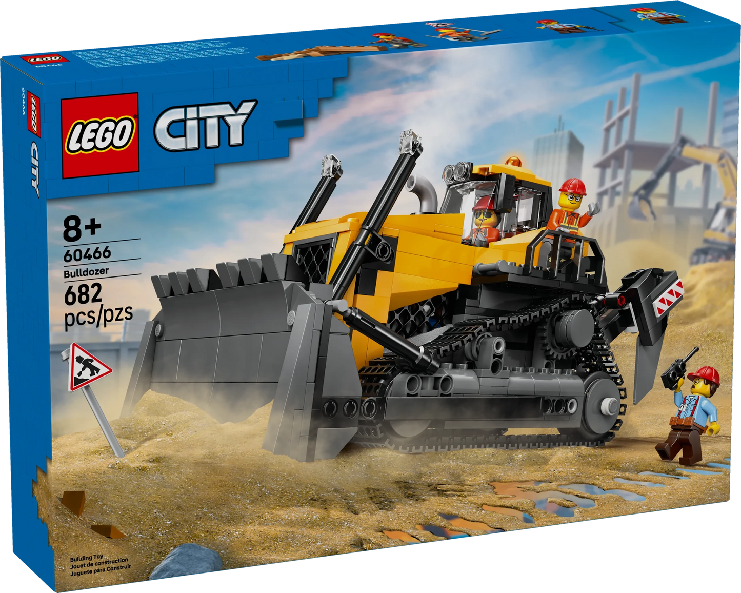 LEGO City Big Vehicles Yellow Bulldozer - Trading Card Market