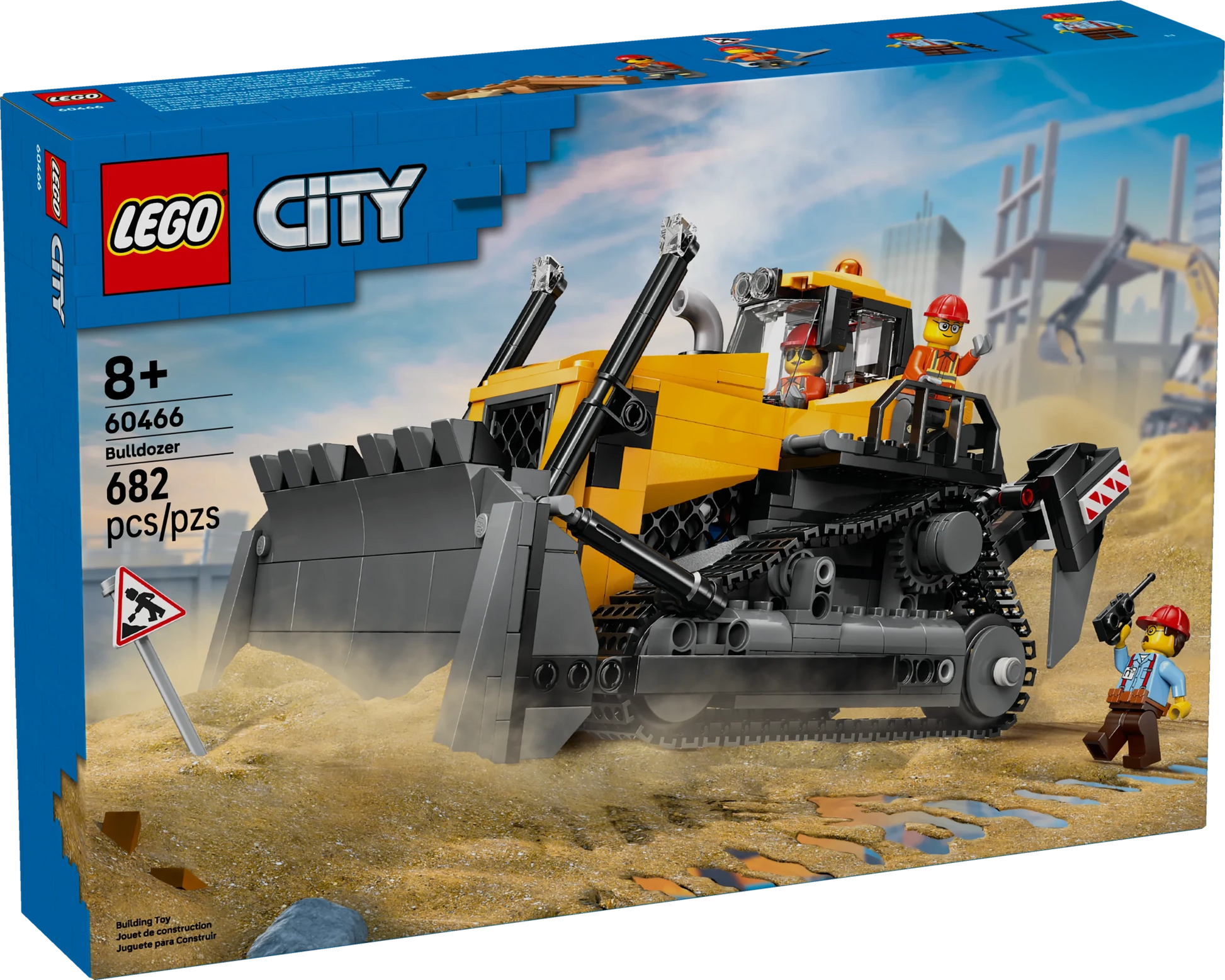 LEGO City Big Vehicles Yellow Bulldozer - Trading Card Market
