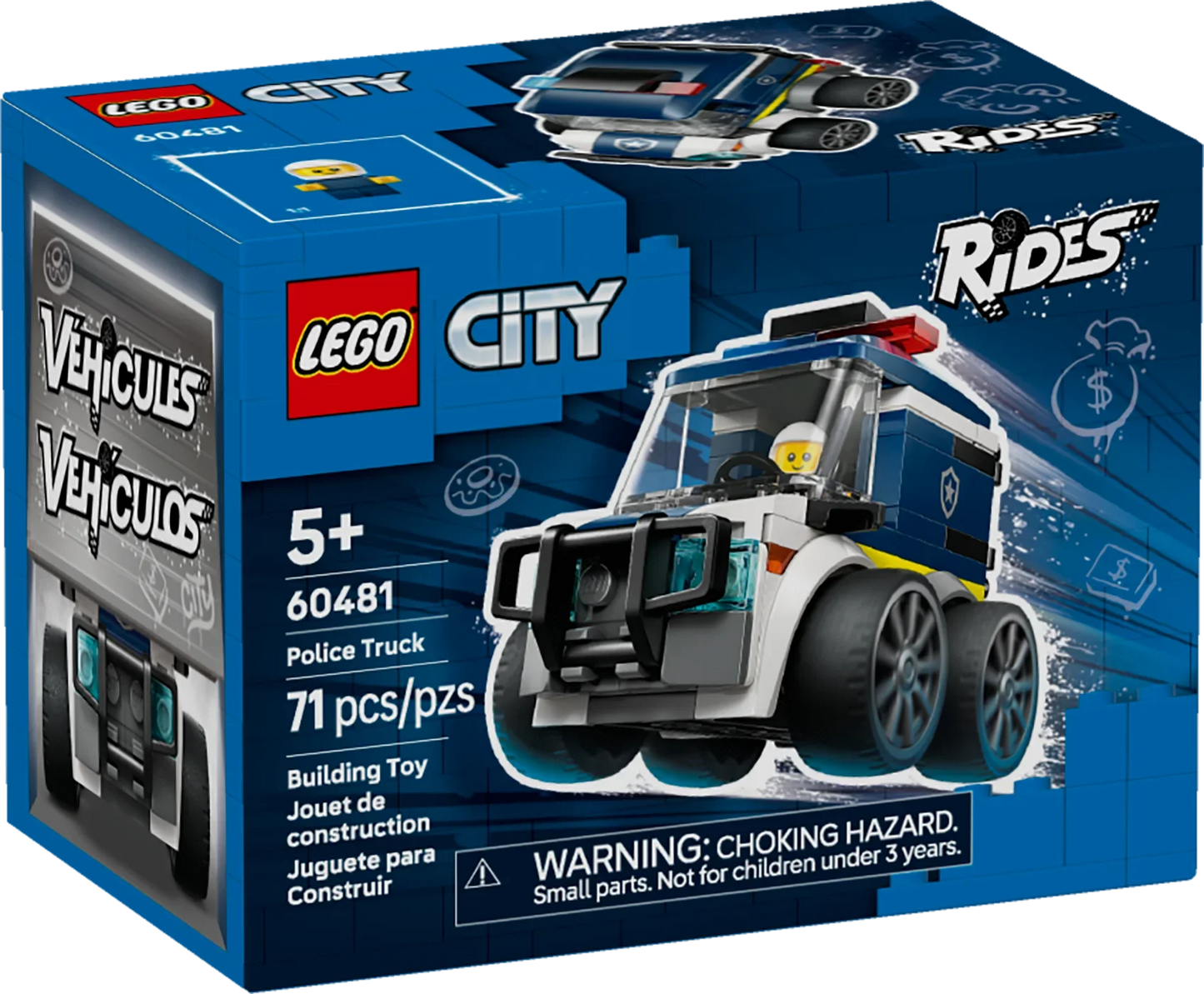 LEGO City Brick Rides Police Truck