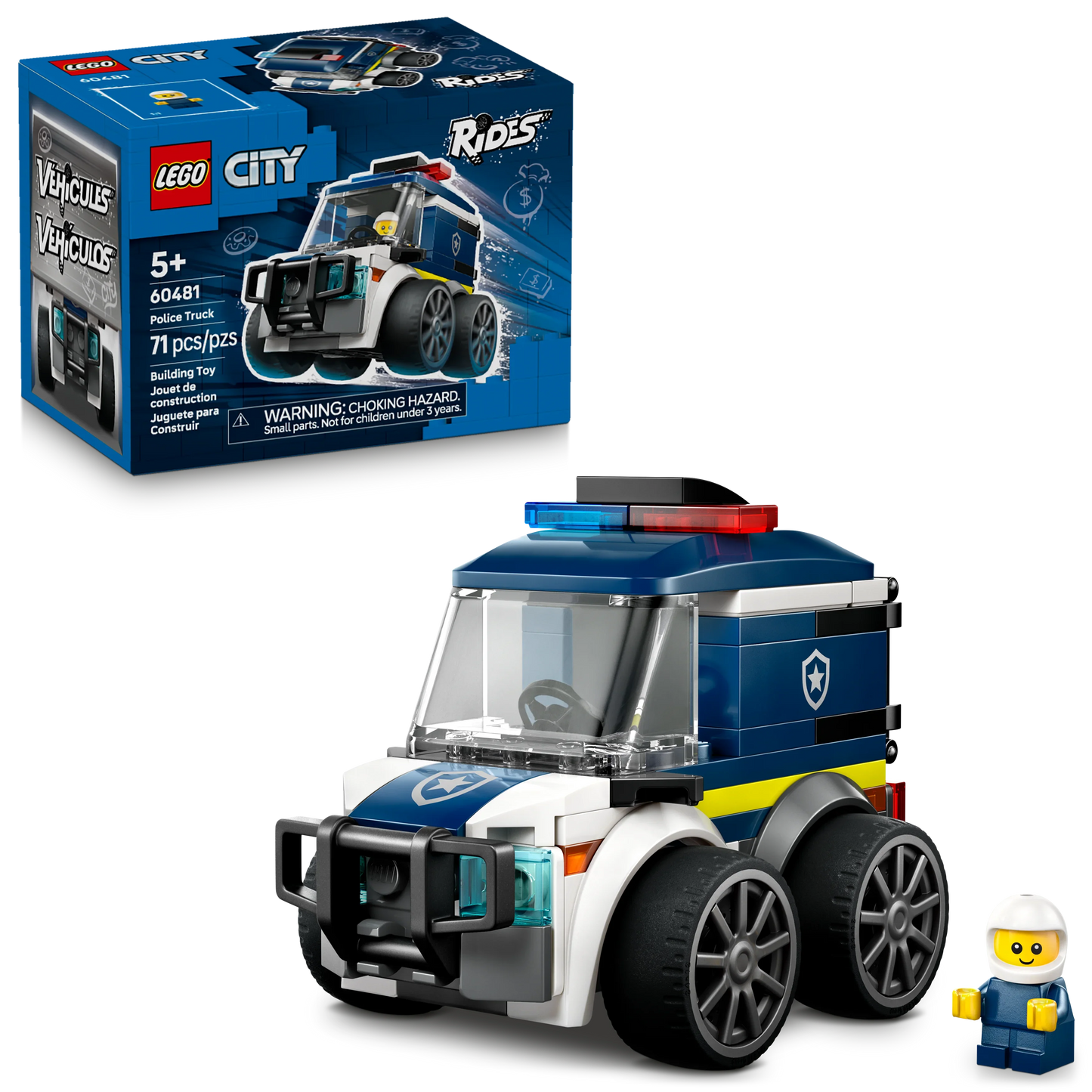 LEGO City Brick Rides Police Truck
