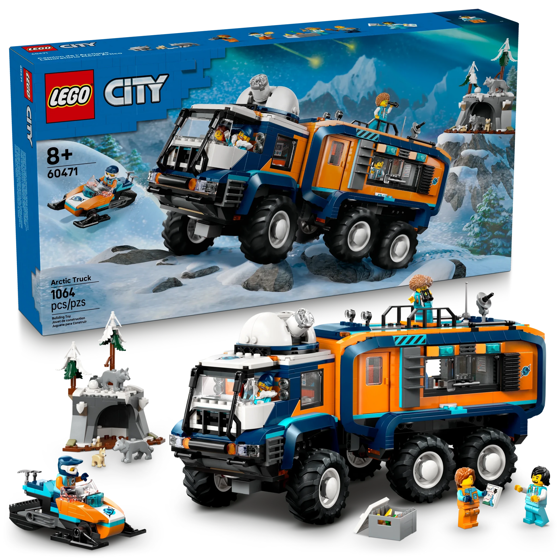 LEGO City Exploration Arctic Explorer Science Lab Truck - Trading Card Market