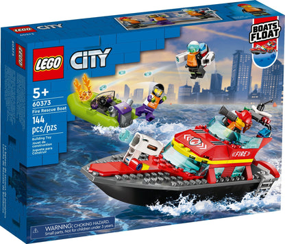 LEGO City Fire Fire Rescue Boat - Trading Card Market