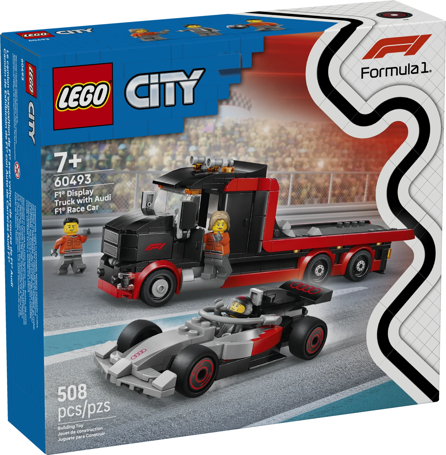 LEGO City Formula 1 F1 Display Truck with Audi F1 Race Car - Trading Card Market