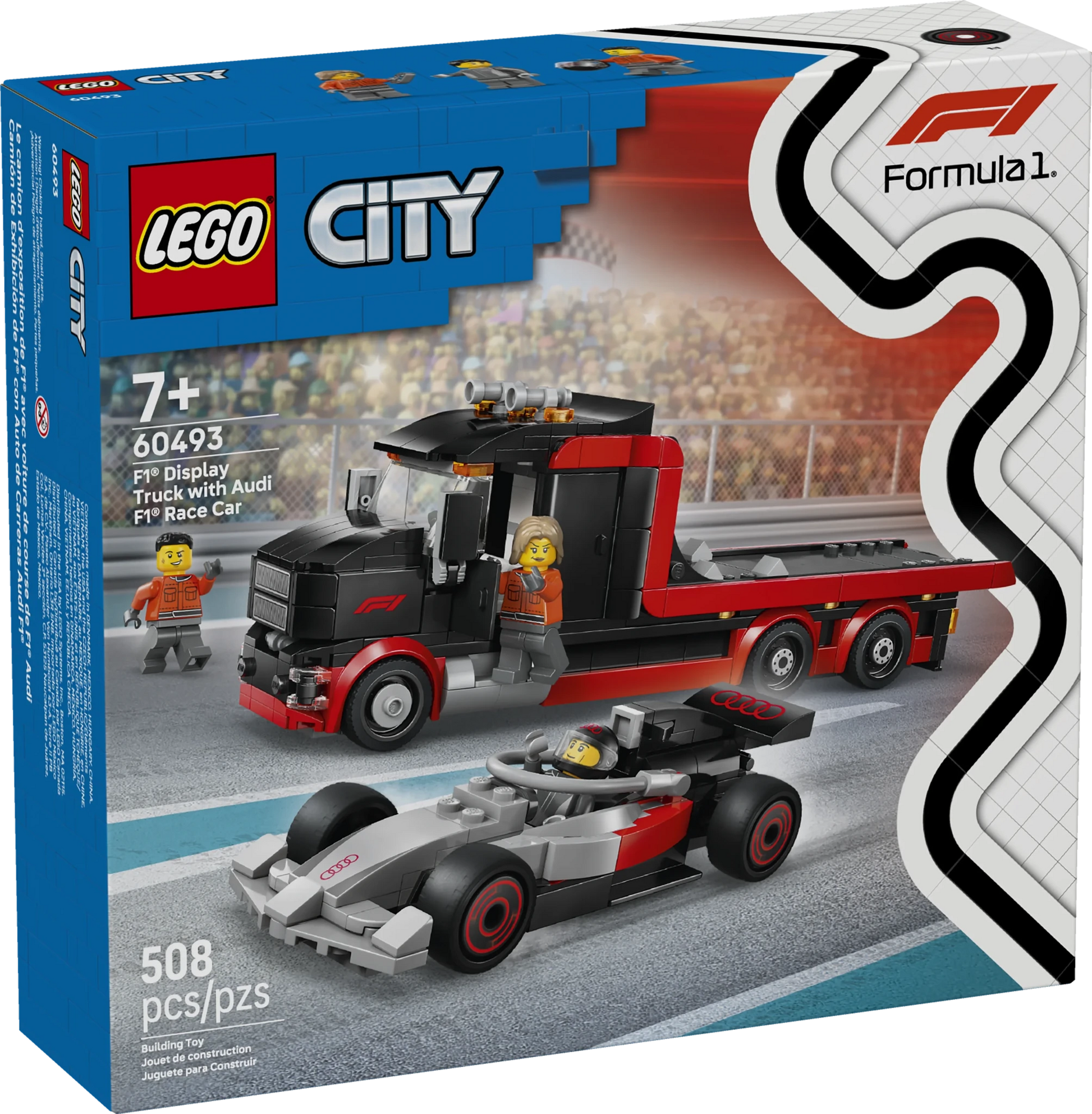 LEGO City Formula 1 F1 Display Truck with Audi F1 Race Car - Trading Card Market