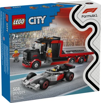 LEGO City Formula 1 F1 Display Truck with Audi F1 Race Car - Trading Card Market