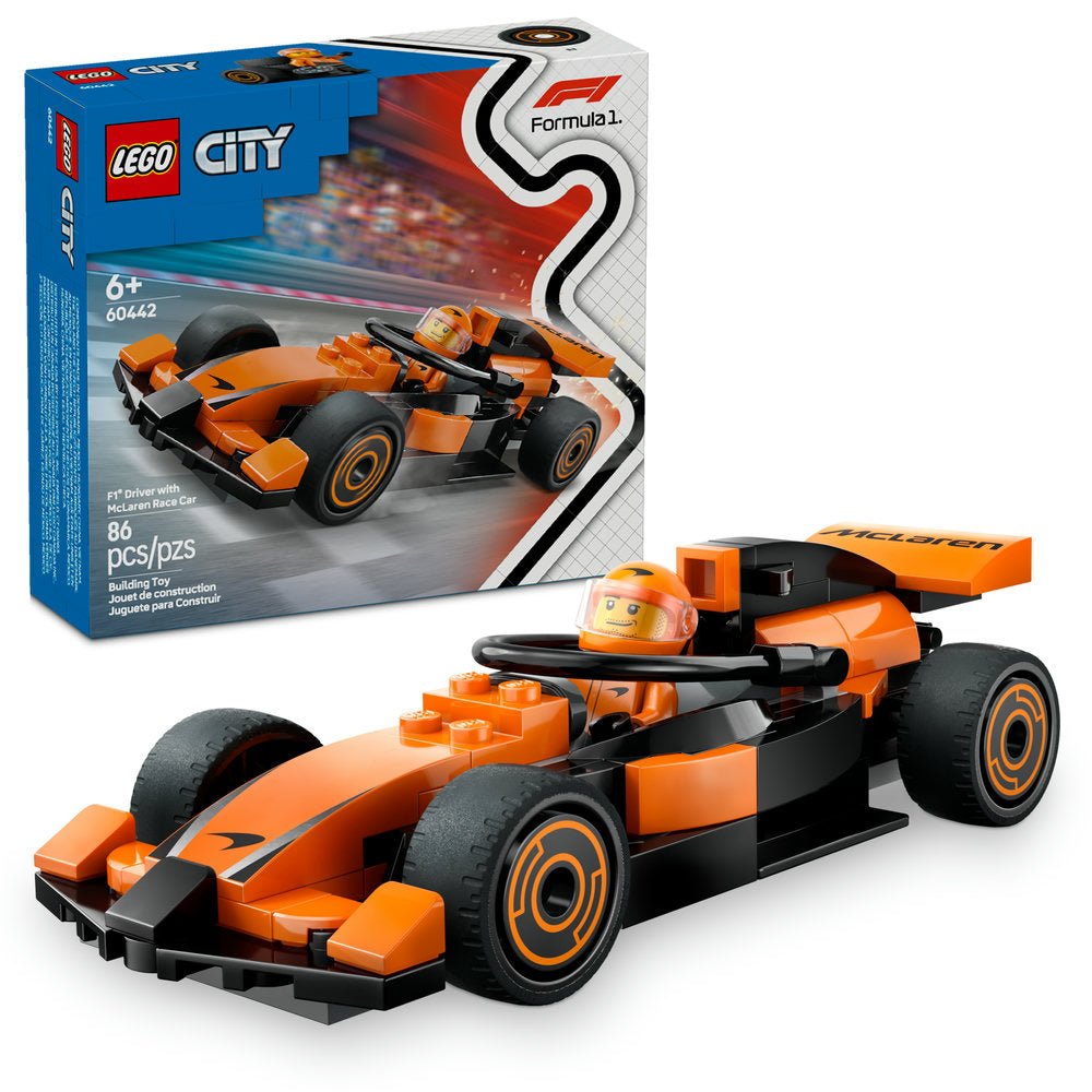 LEGO City Formula 1 F1 Driver with McLaren Race Car - Trading Card Market