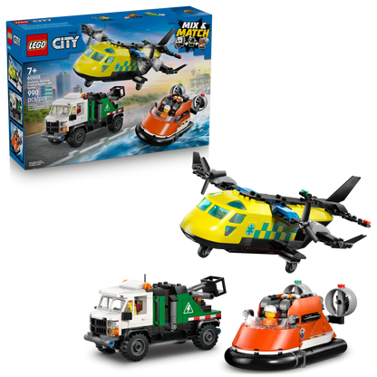 LEGO City Great Vehicles Airplane, Service Truck & Hovercraft Remix - Trading Card Market