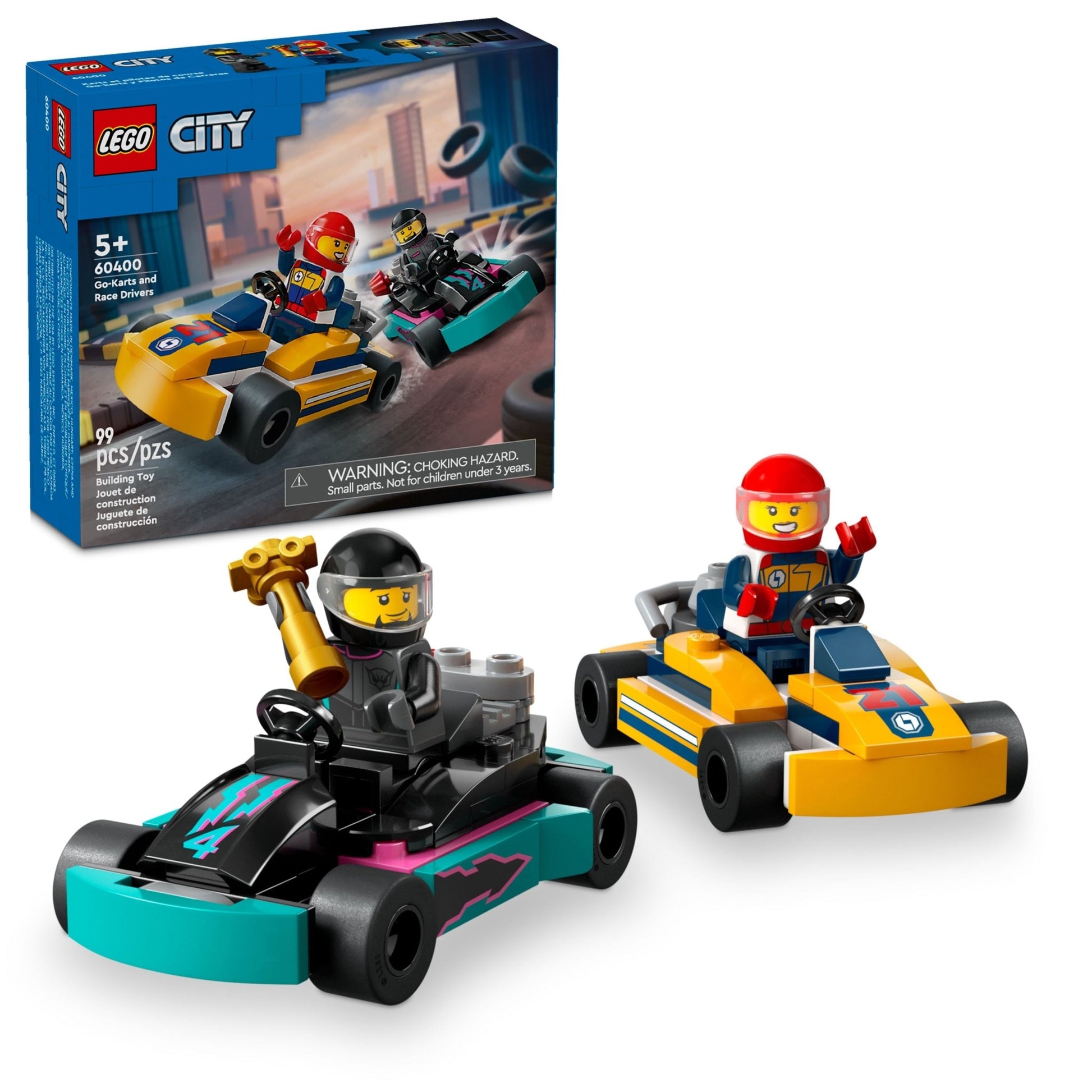 LEGO City Great Vehicles Go - Karts and Race Drivers - Trading Card Market