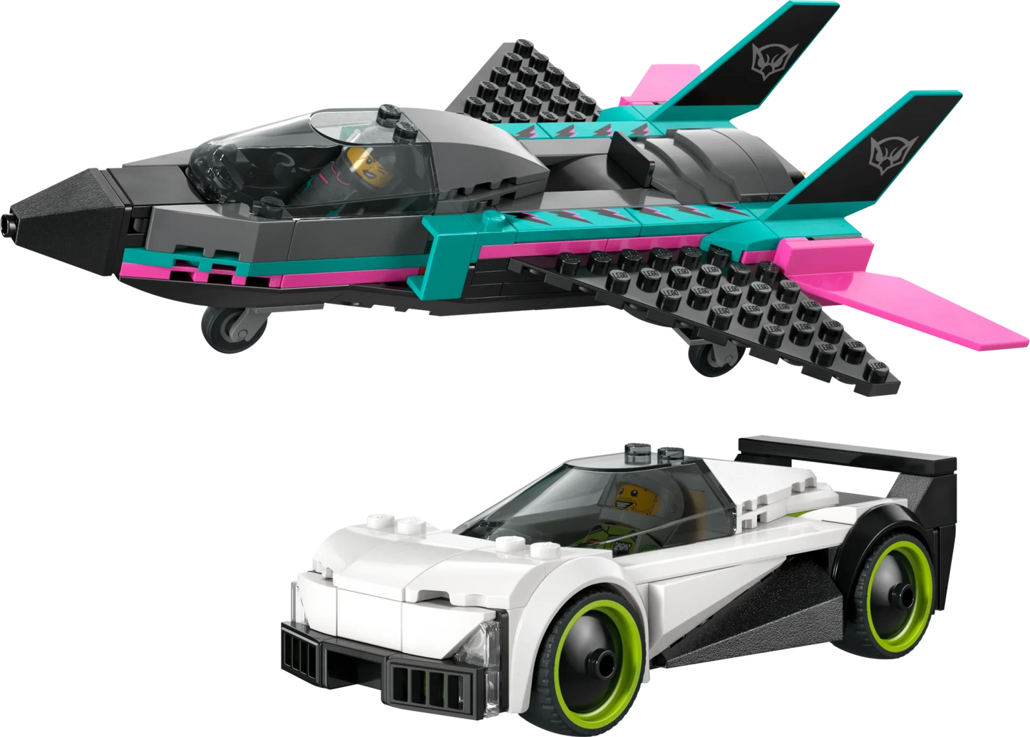 LEGO City Great Vehicles Jet vs. Car - Trading Card Market