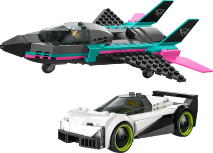 LEGO City Great Vehicles Jet vs. Car - Trading Card Market