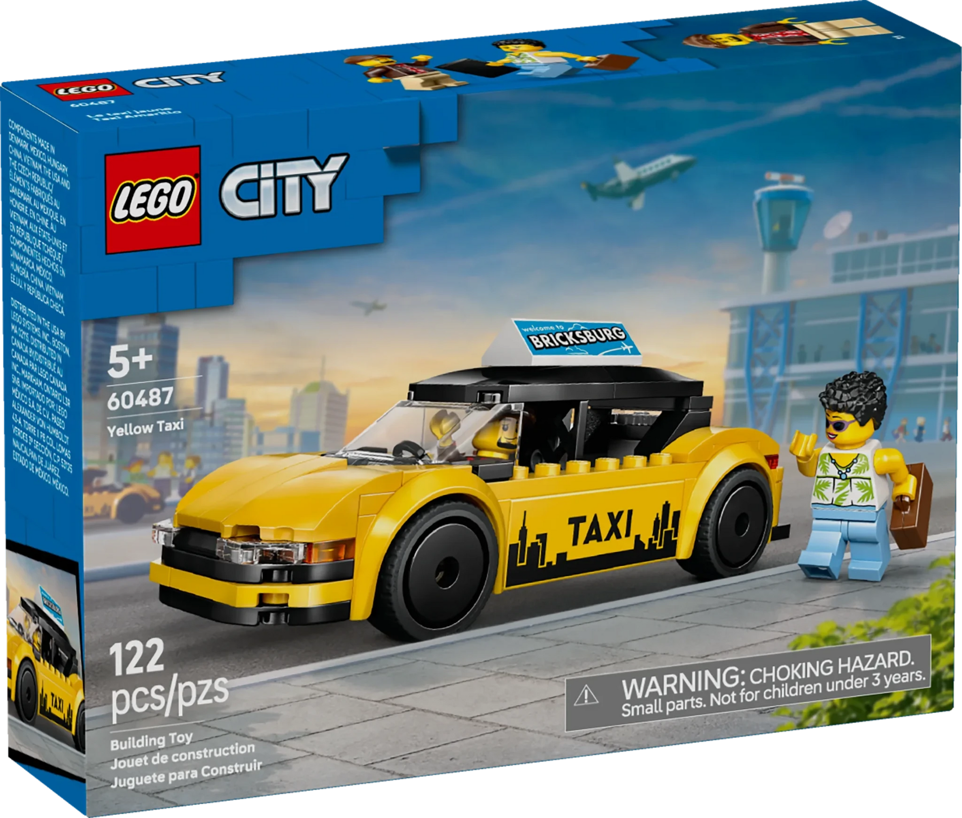 LEGO City Great Vehicles Yellow Taxi - Trading Card Market