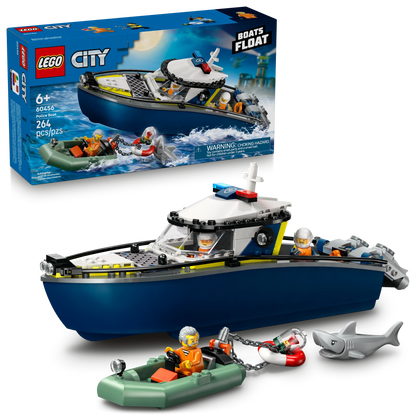 LEGO City Police Police Boat Chase - Trading Card Market