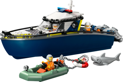 LEGO City Police Police Boat Chase - Trading Card Market