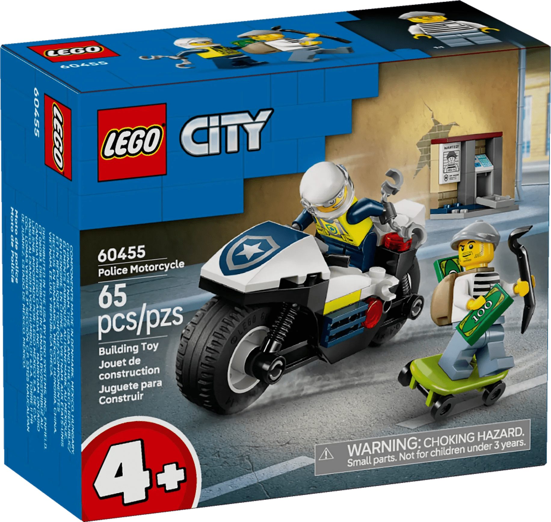 LEGO City Police Police Motorcycle Chase - Trading Card Market