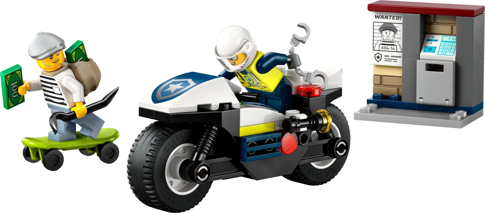 LEGO City Police Police Motorcycle Chase - Trading Card Market