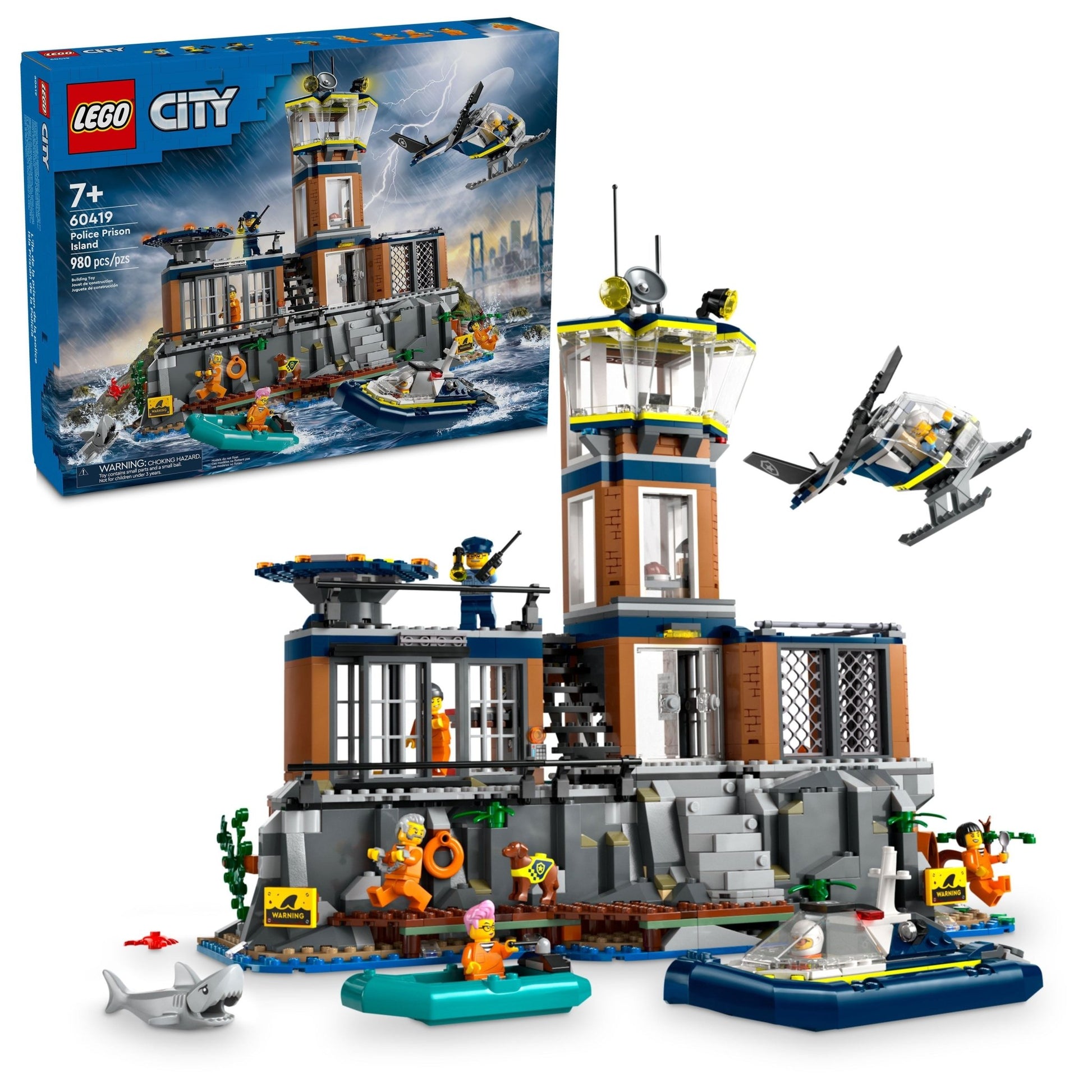 LEGO City Police Police Prison Island - Trading Card Market