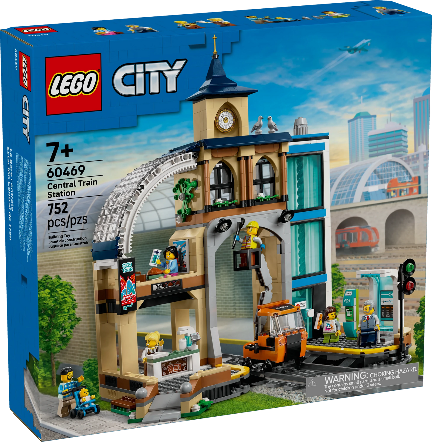 LEGO City Trains Central Train Station - Trading Card Market