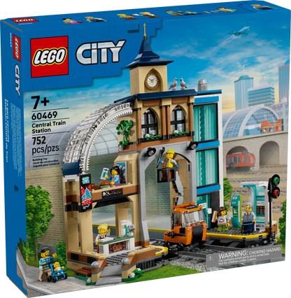 LEGO City Trains Central Train Station - Trading Card Market