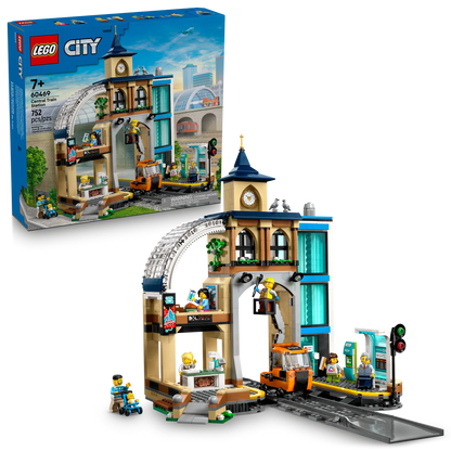 LEGO City Trains Central Train Station - Trading Card Market