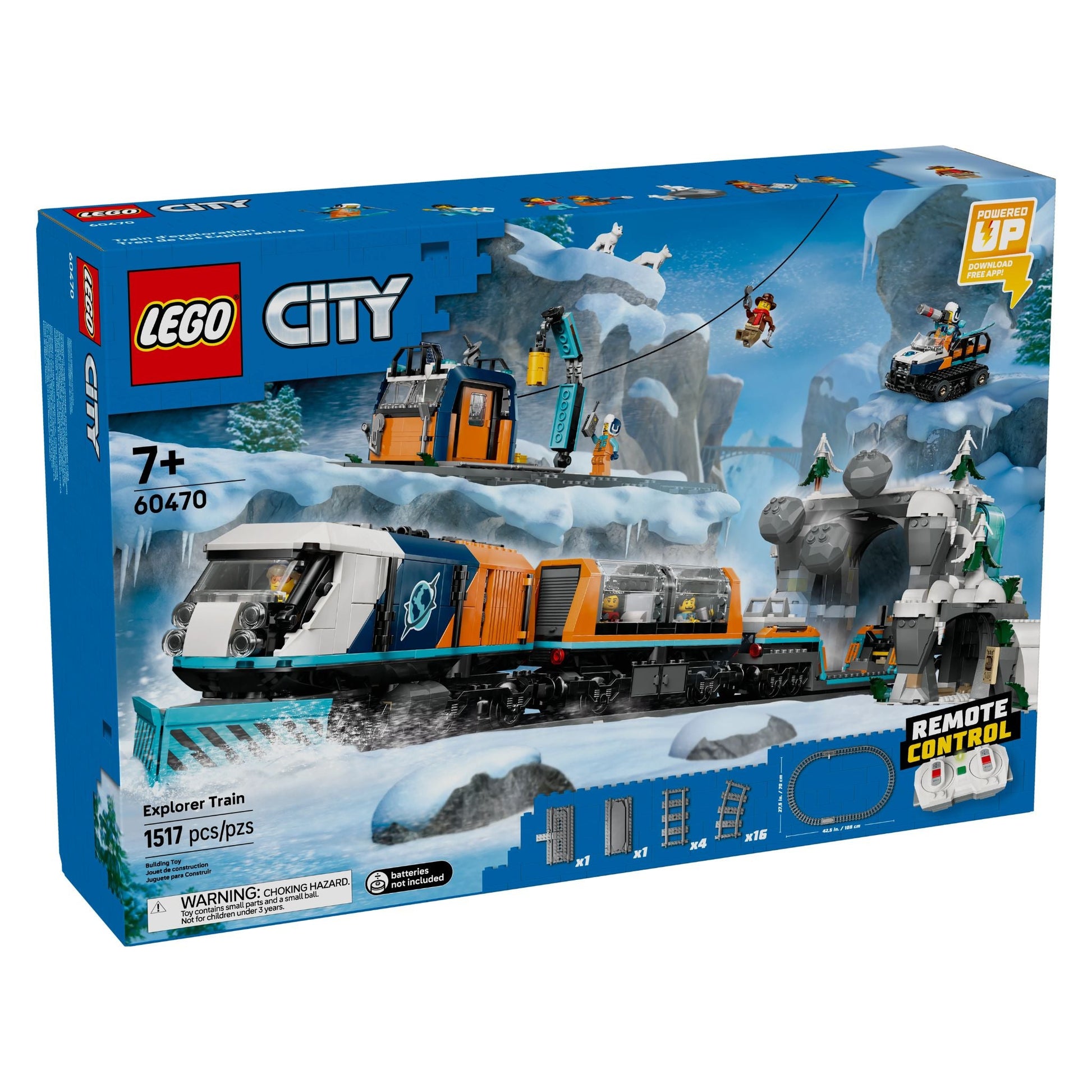 LEGO City Trains Explorers' Arctic Polar Express Train - Trading Card Market