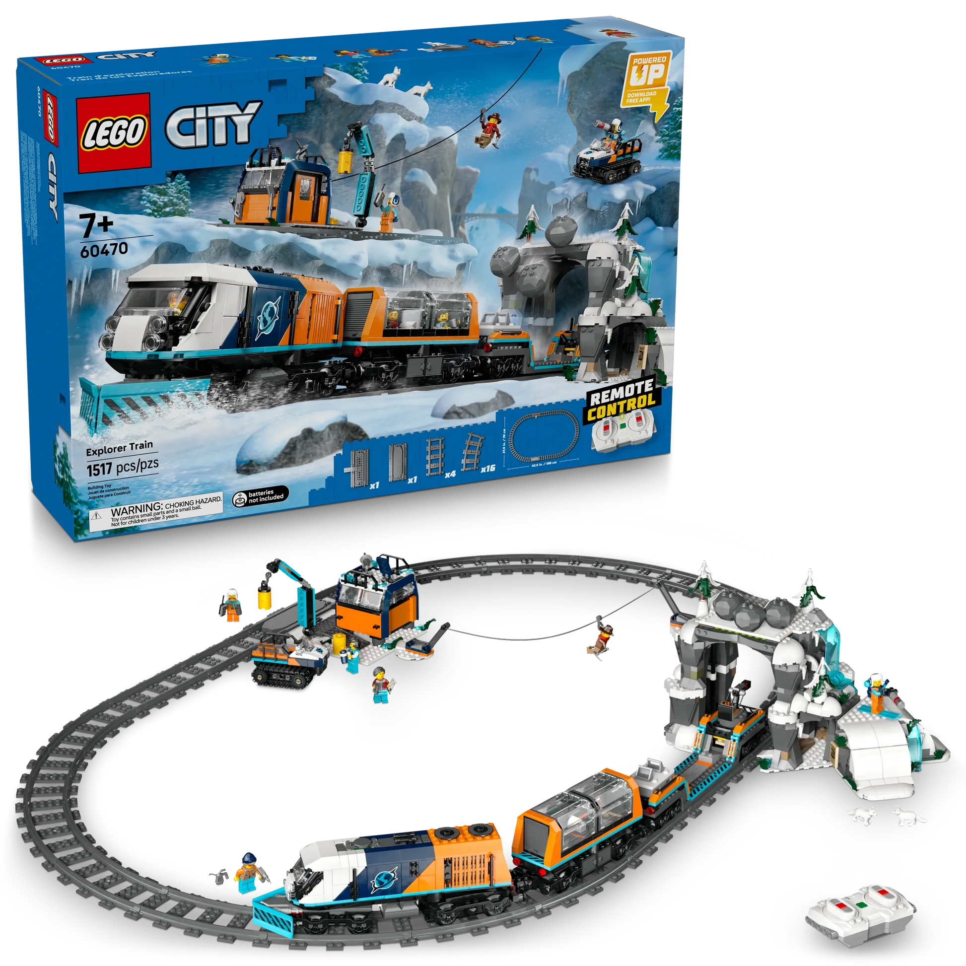 LEGO City Trains Explorers' Arctic Polar Express Train - Trading Card Market
