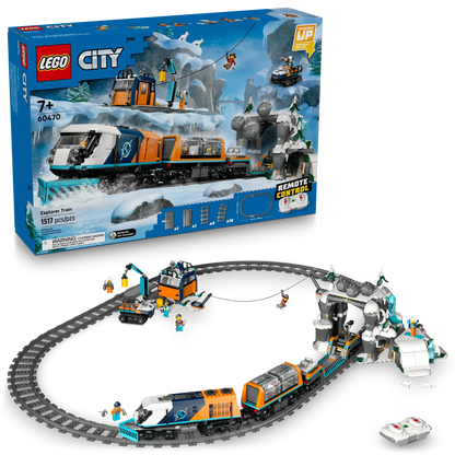 LEGO City Trains Explorers' Arctic Polar Express Train - Trading Card Market