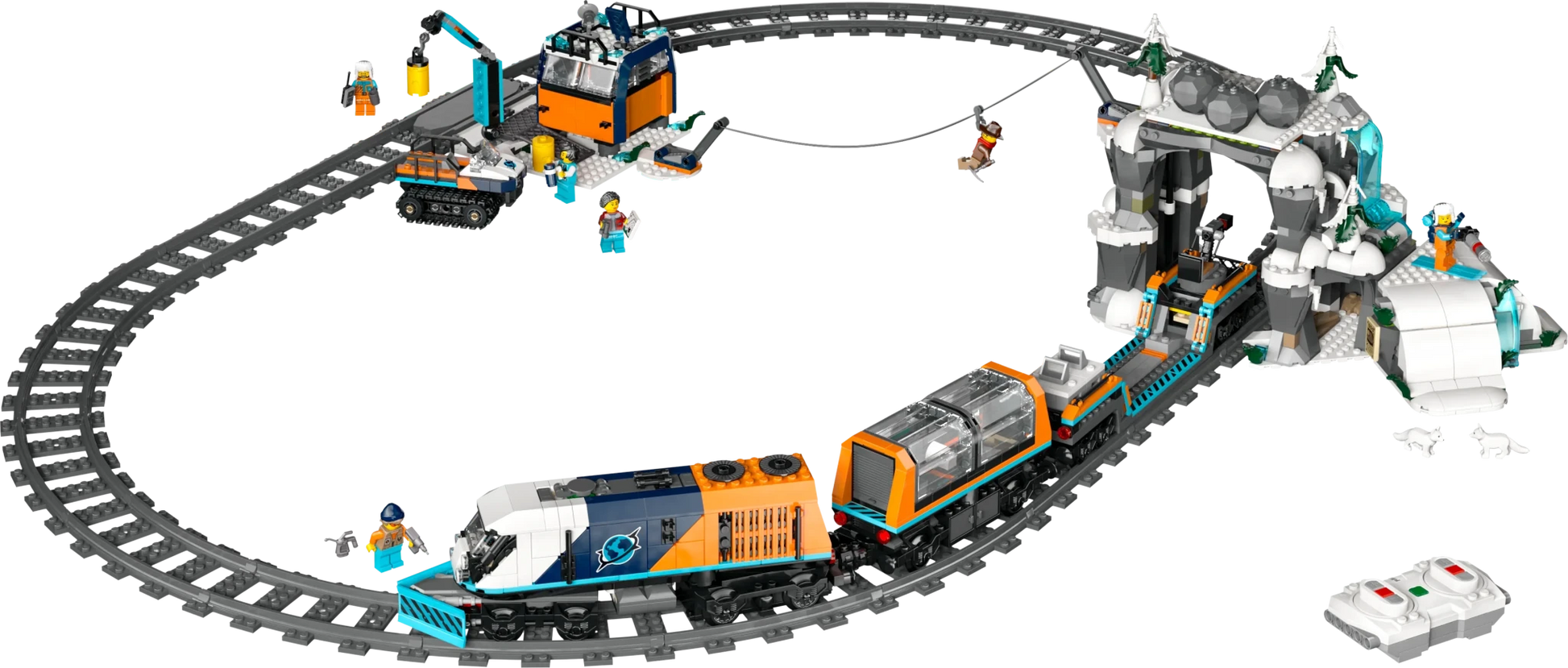LEGO City Trains Explorers' Arctic Polar Express Train - Trading Card Market