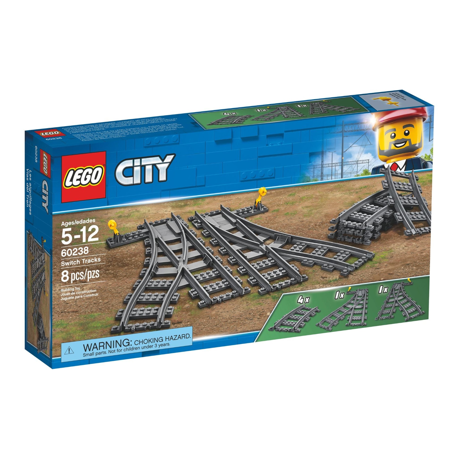 LEGO City Trains Switch Tracks - Trading Card Market