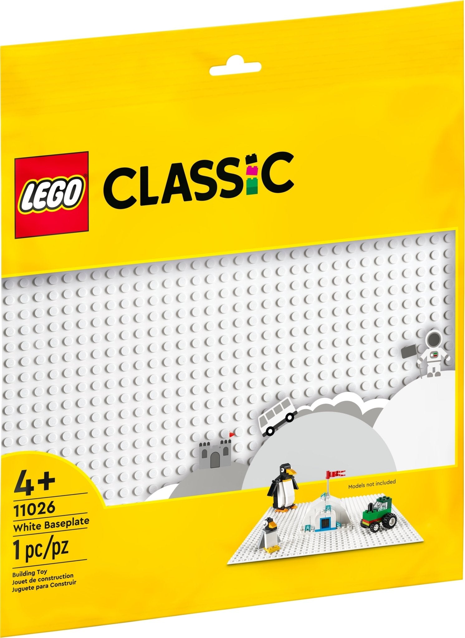 LEGO Classic White Baseplate - Trading Card Market