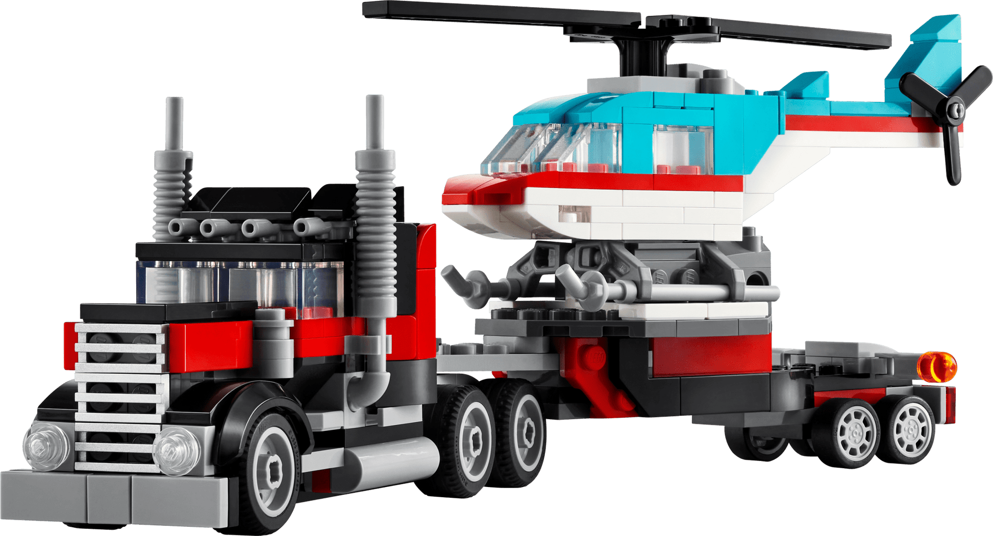 LEGO Creator Flatbed Truck with Helicopter - Trading Card Market