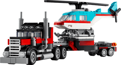 LEGO Creator Flatbed Truck with Helicopter - Trading Card Market