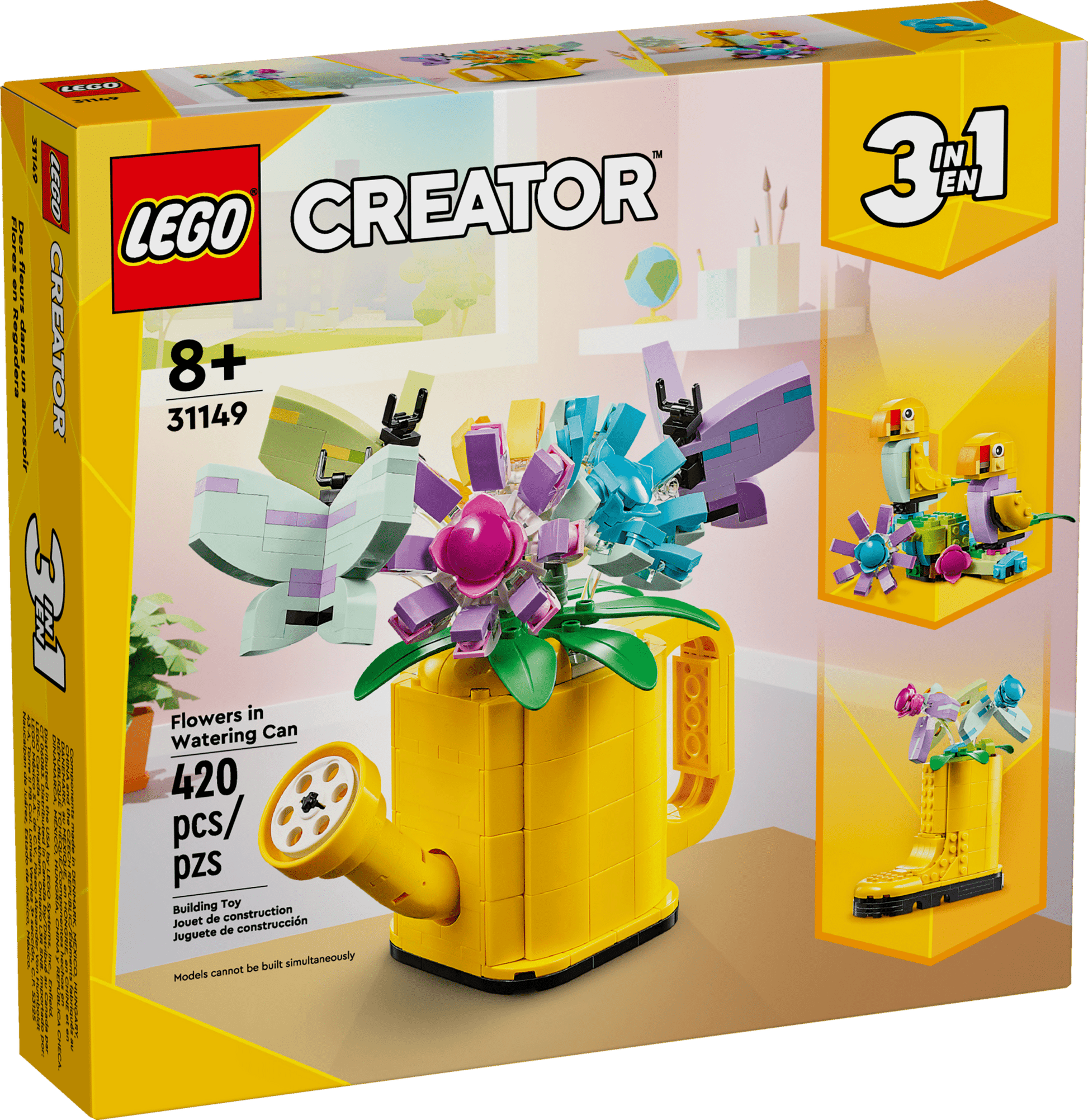 LEGO Creator Flowers in Watering Can - Trading Card Market