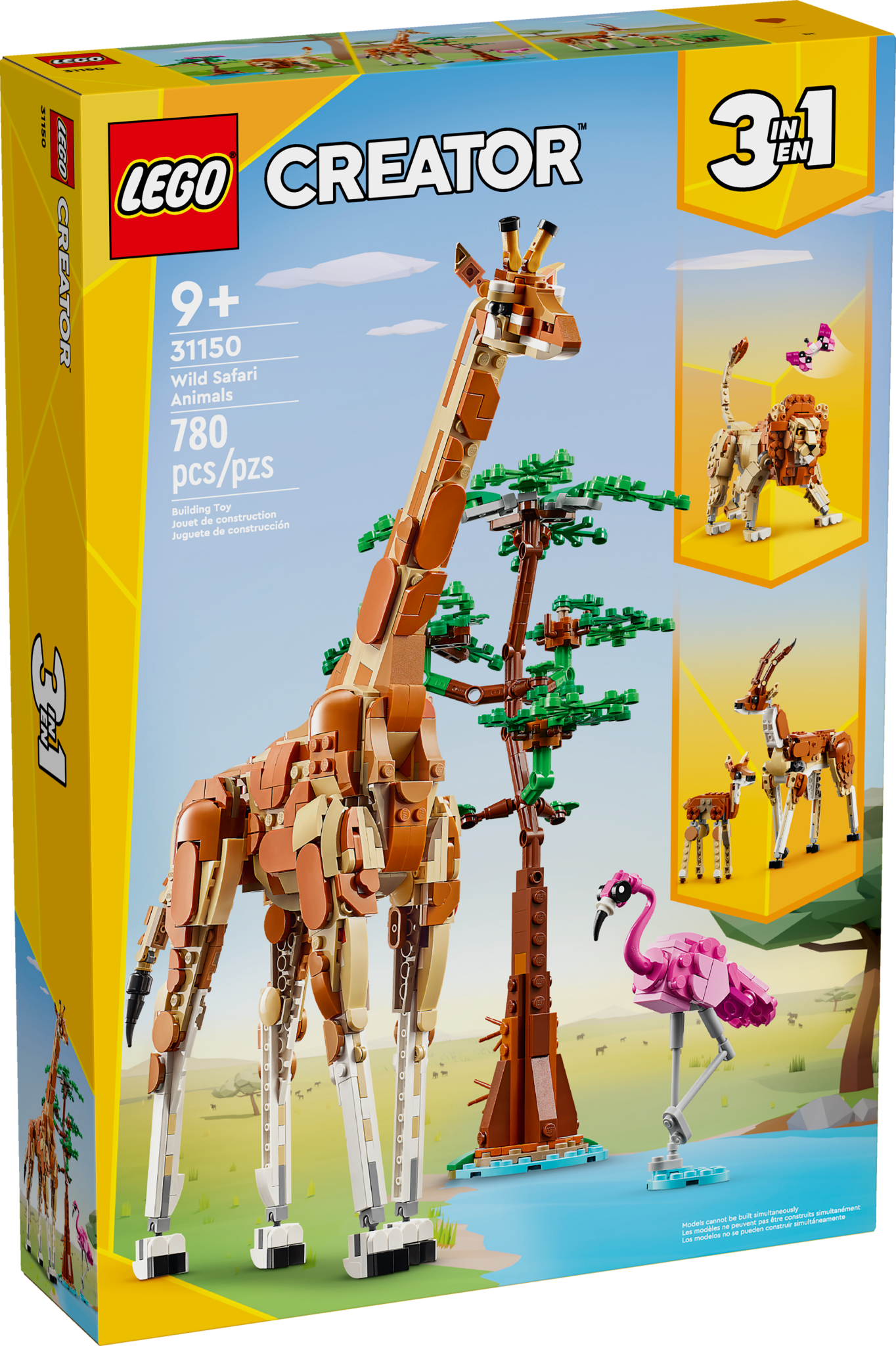 LEGO Creator Wild Safari Animals - Trading Card Market