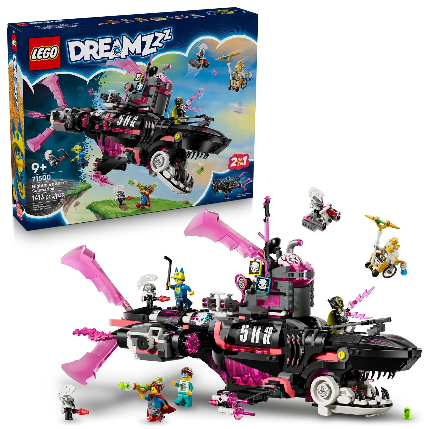LEGO DREAMZzz Nightmare Shark Submarine - Trading Card Market