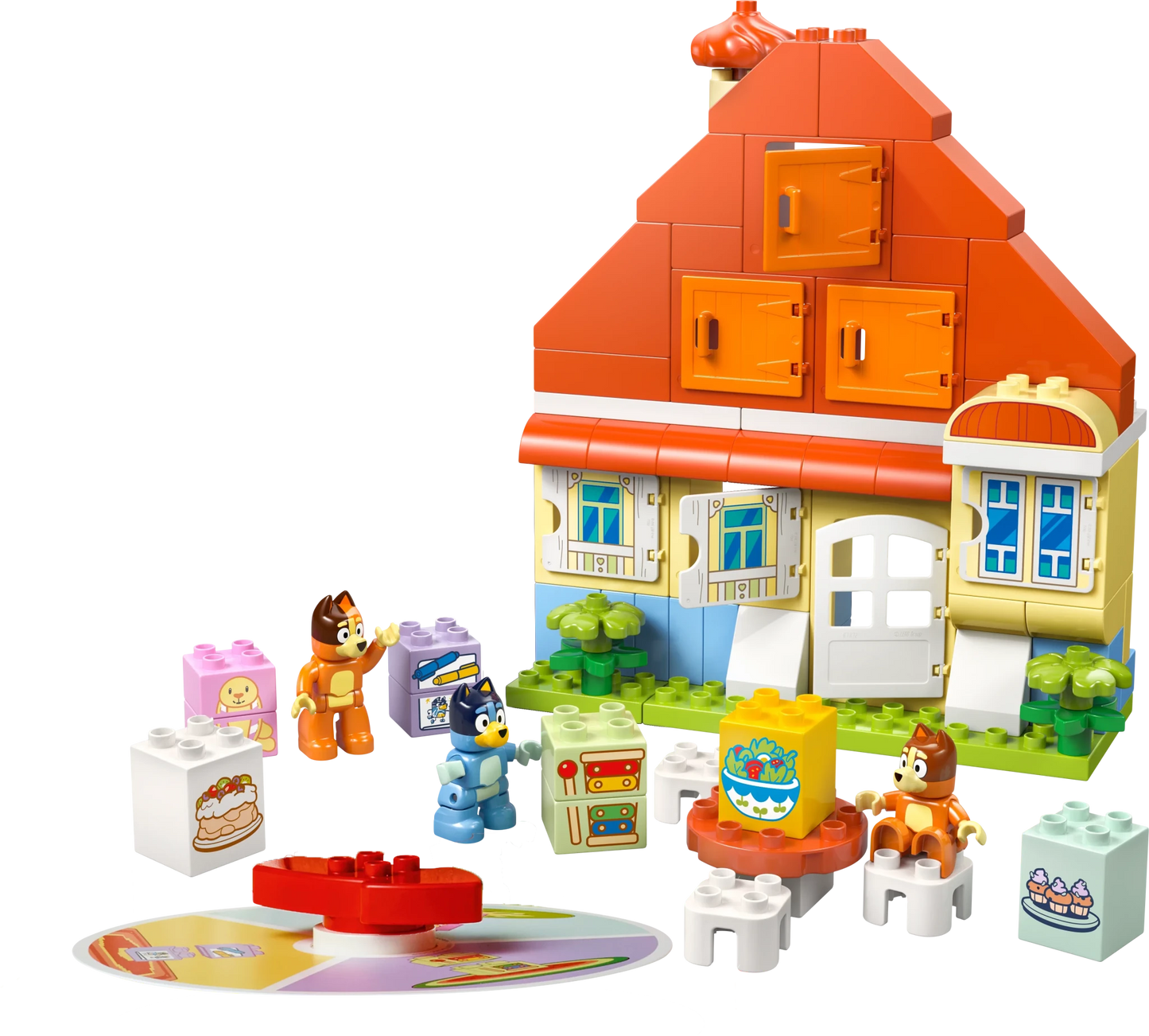 LEGO DUPLO Bluey Bluey's Family House with Memory Game - Trading Card Market