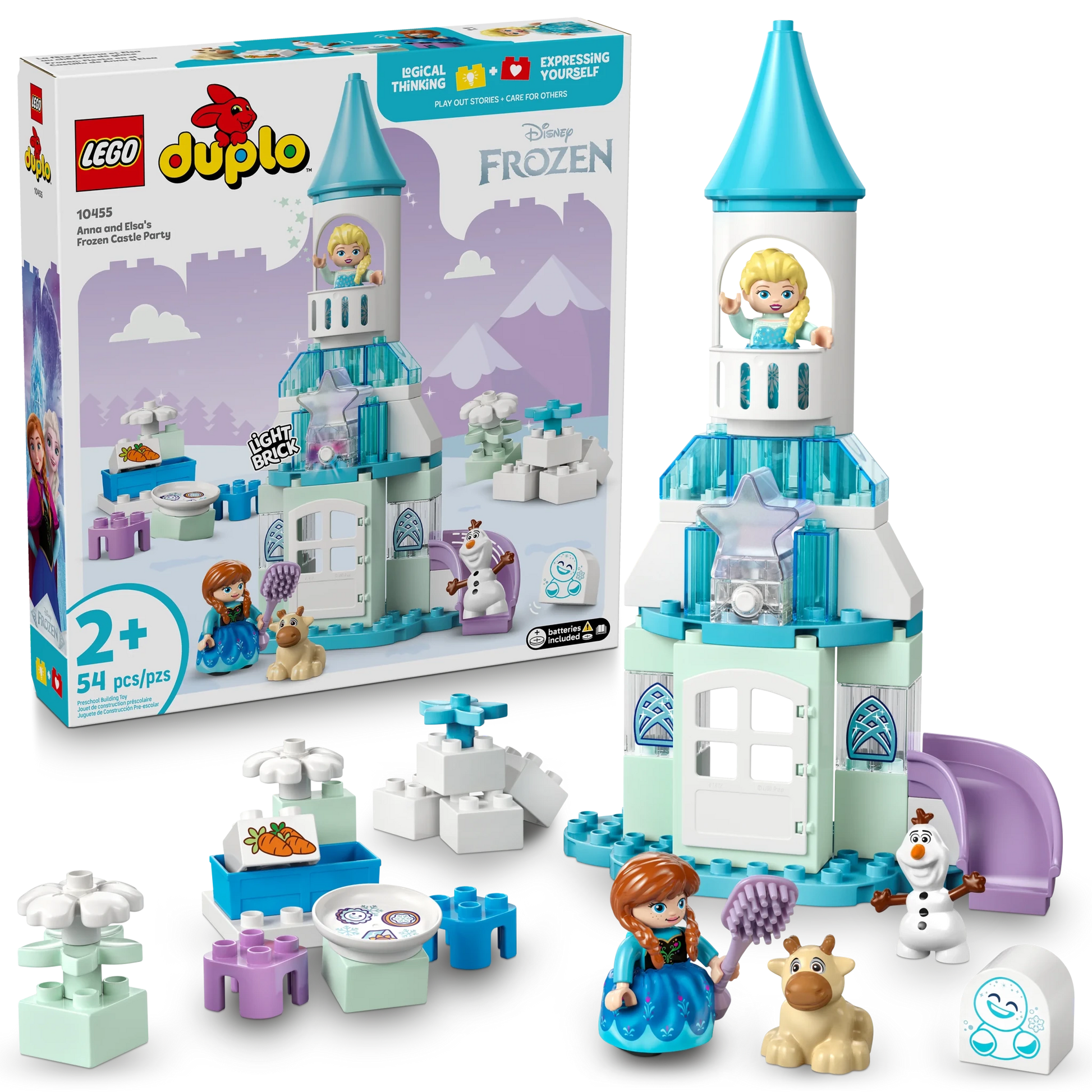 LEGO DUPLO Disney Anna and Elsa's Frozen Castle Party - Trading Card Market