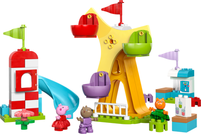 LEGO DUPLO Peppa Pig Funfair - Trading Card Market