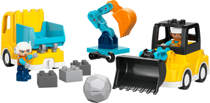 LEGO DUPLO Town 3 in 1 Construction Vehicles