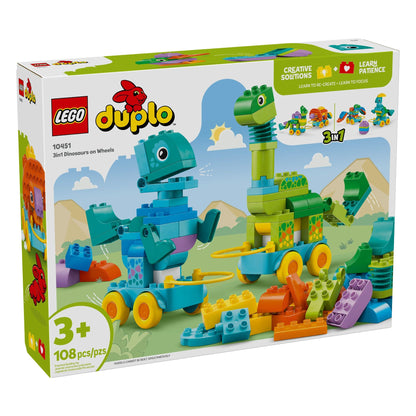 LEGO DUPLO Town 3in1 Dinosaurs on Wheels - Trading Card Market