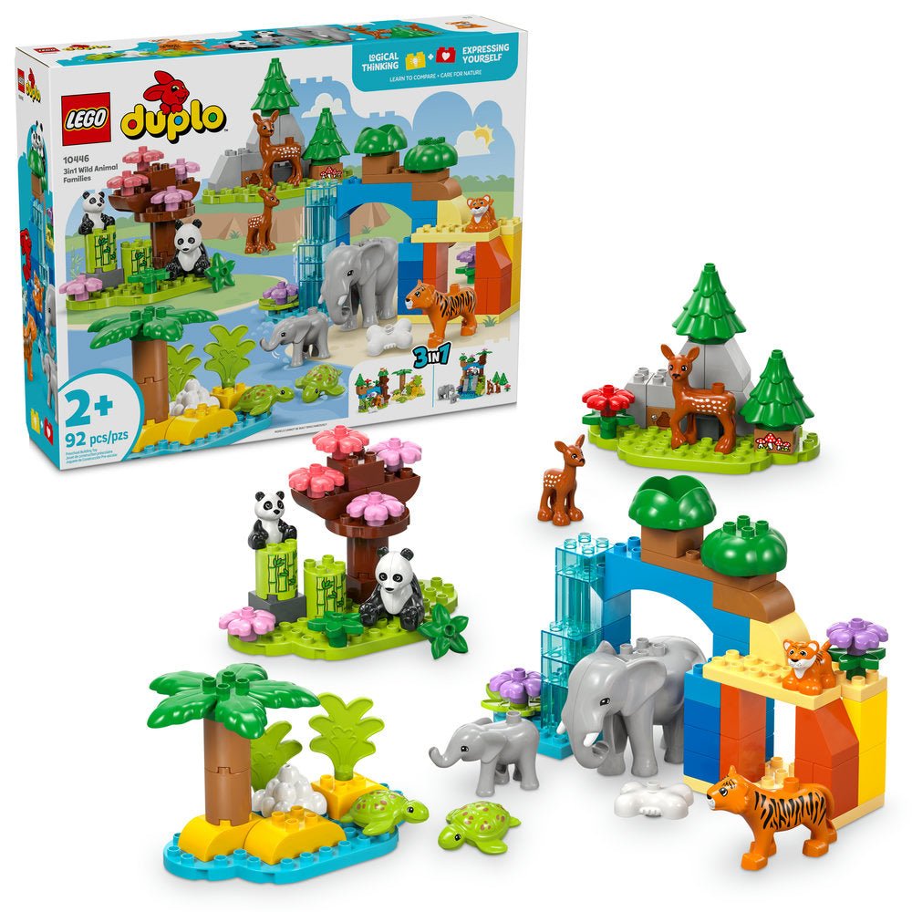 LEGO DUPLO Town 3in1 Wild Animal Families - Trading Card Market