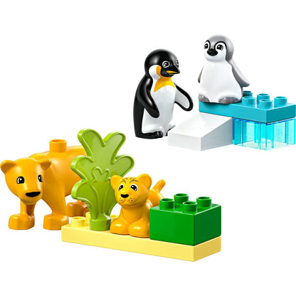LEGO DUPLO Town Wild Animal Families: Penguins & Lions - Trading Card Market