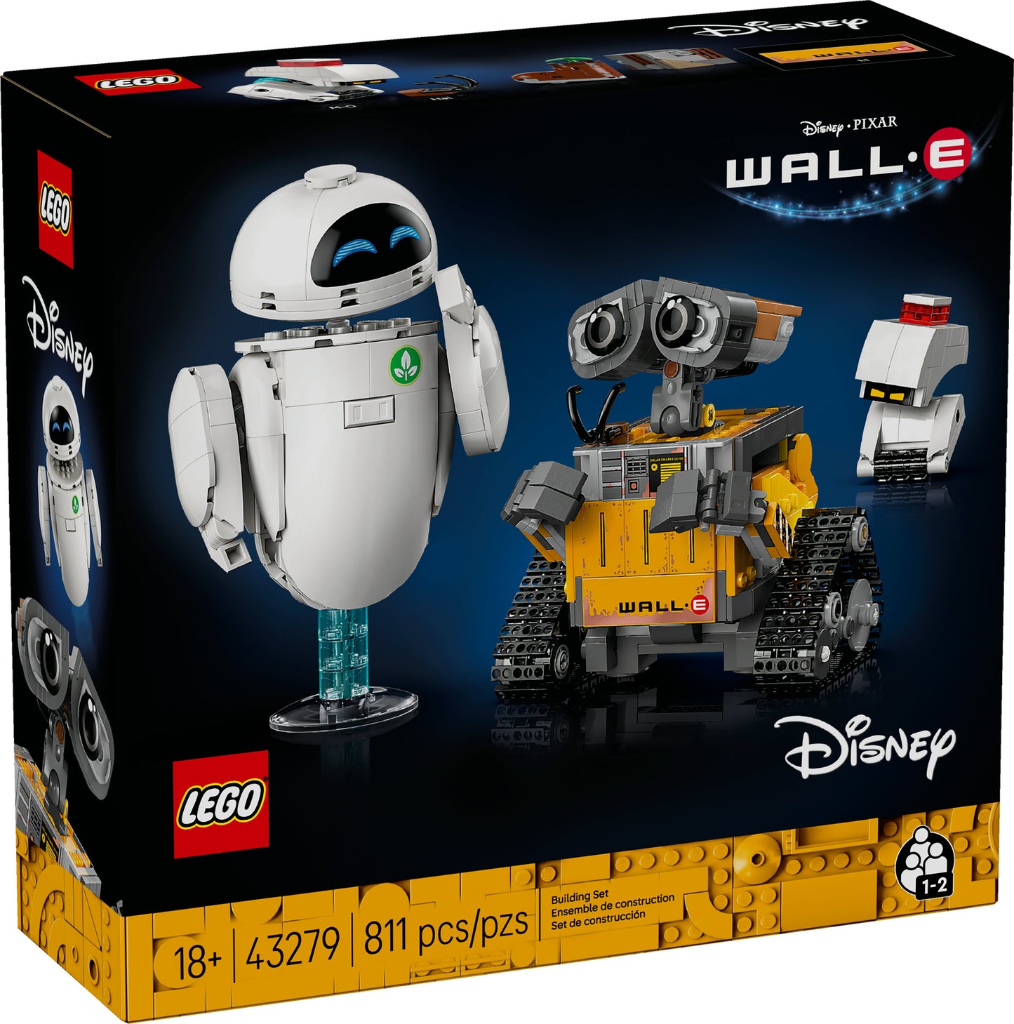 LEGO® Disney Pixar WALL-E and EVE