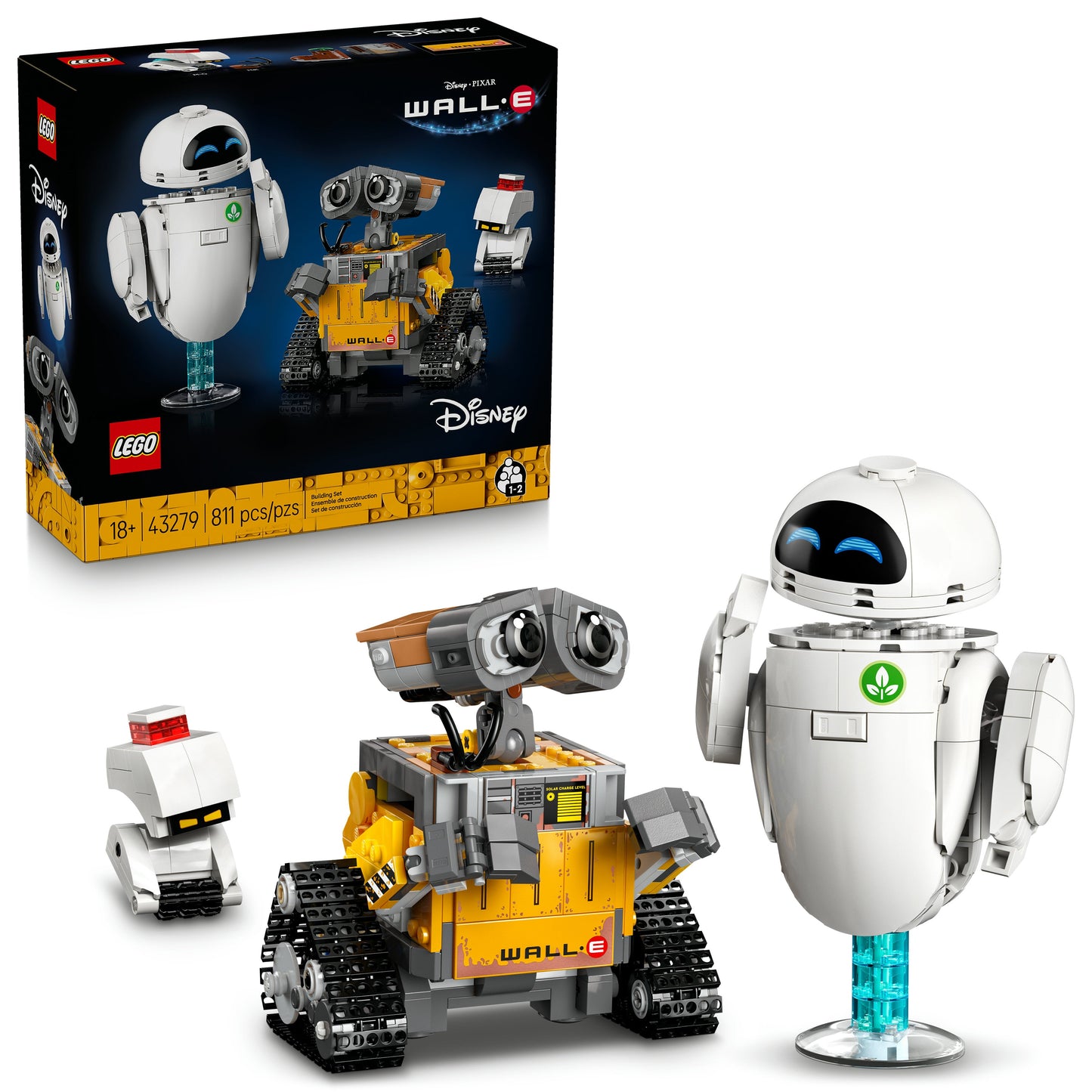 LEGO Disney Pixar WALL-E and EVE