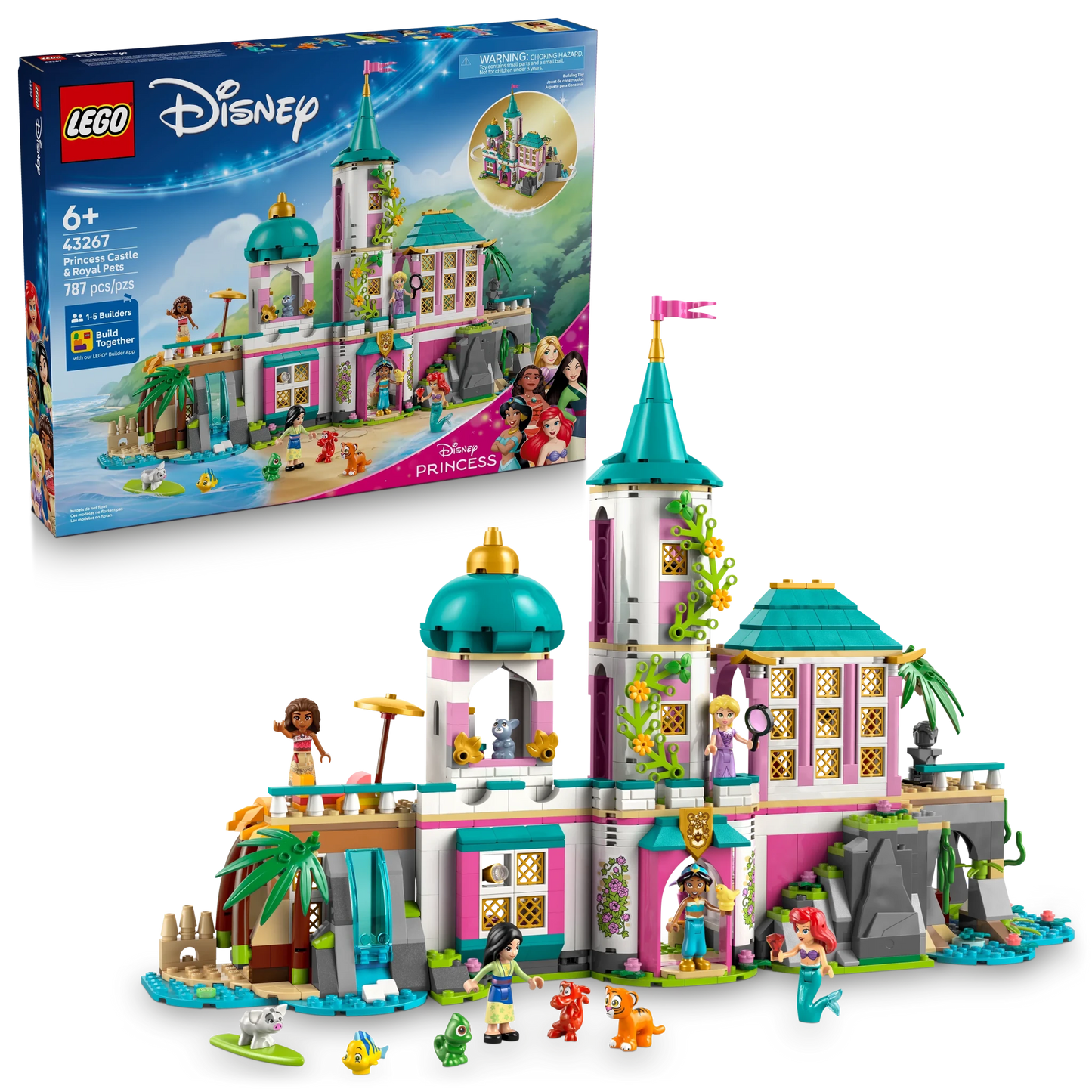 LEGO Disney Princess Princess Castle & Royal Pets - Trading Card Market